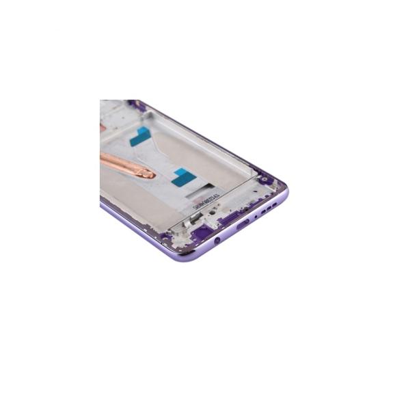 CHASIS CUERPO CENTRAL PARA XIAOMI REDMI K30 5G MORADO