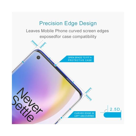 PROTECTOR CRISTAL TEMPLADO PARA ONEPLUS 8 PRO TRANSPARENTE