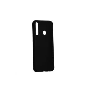 FUNDA SILICONA NEGRO PARA HUAWEI P40 LITE E / HONOR 9C / Y7P