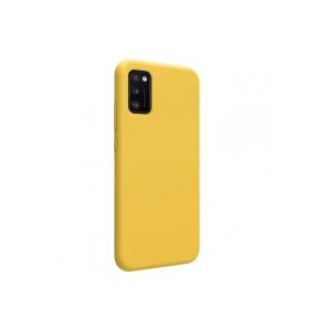 FUNDA DE SILICONA SUAVE COLOR AMARILLO PARA SAMSUNG GALAXY A41