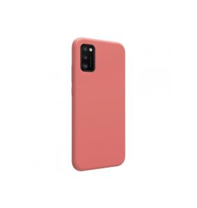 FUNDA DE SILICONA SUAVE COLOR ROSA PARA SAMSUNG GALAXY A41