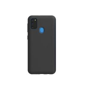 FUNDA DE SILICONA SUAVE NEGRO PARA SAMSUNG GALAXY M21 / M30S