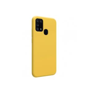 FUNDA DE SILICONA SUAVE COLOR AMARILLO PARA SAMSUNG GALAXY M31