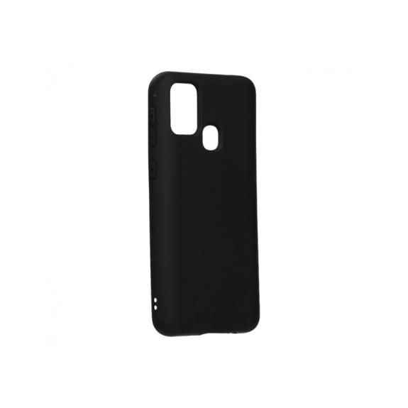 FUNDA DE SILICONA SUAVE COLOR NEGRO PARA SAMSUNG GALAXY M31