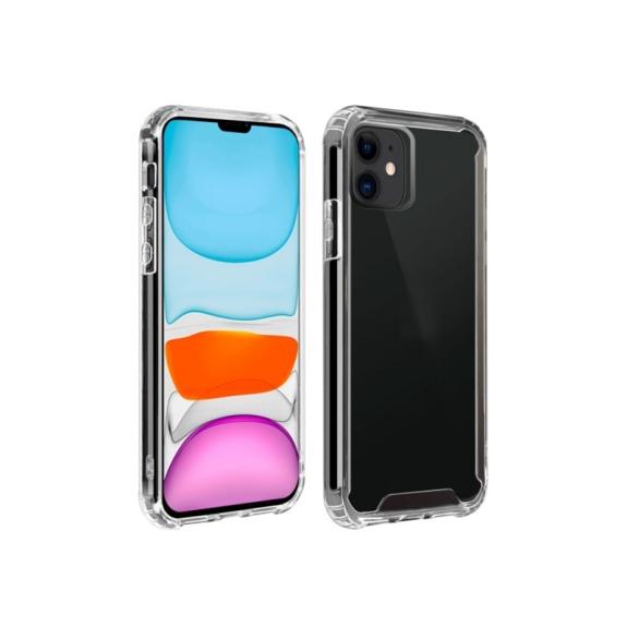 FUNDA CARCASA GEL TPU PARA IPHONE 12 TRANSPARENTE