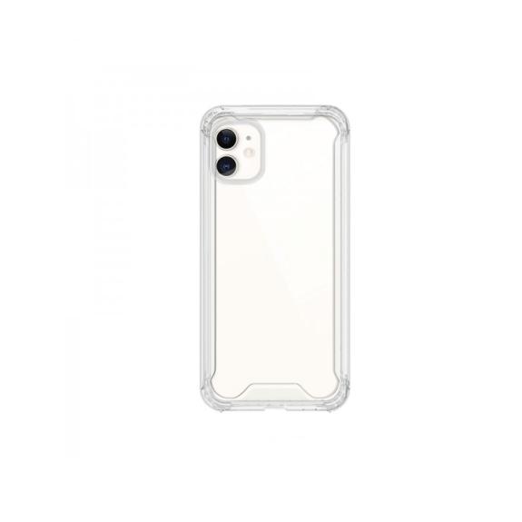 FUNDA CARCASA GEL TPU PARA IPHONE 12 TRANSPARENTE