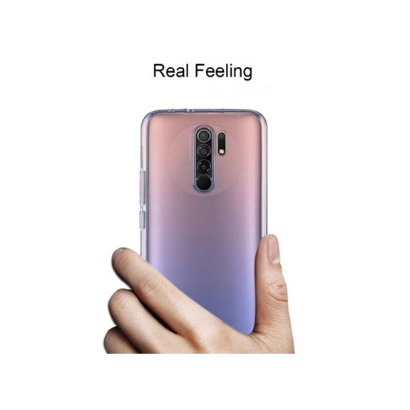 FUNDA TPU XIAOMI REDMI 9 TRANSPARENTE