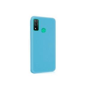 FUNDA DE SILICONA SUAVE COLOR AZUL PARA HUAWEI P SMART 2020