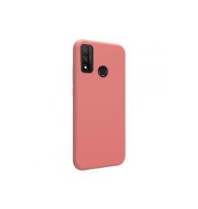 FUNDA DE SILICONA SUAVE COLOR ROSA PARA HUAWEI P SMART 2020