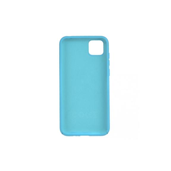 FUNDA CARCASA DE SILICONA SUAVE COLOR AZUL PARA HUAWEI Y5P