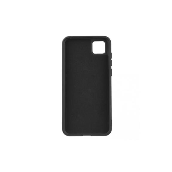 FUNDA CARCASA DE SILICONA SUAVE COLOR NEGRO PARA HUAWEI Y5P