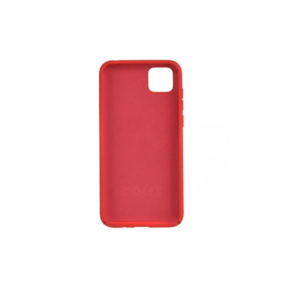 FUNDA CARCASA DE SILICONA SUAVE COLOR ROJO PARA HUAWEI Y5P