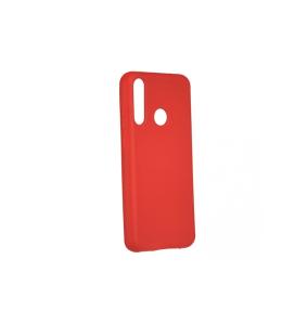 FUNDA CARCASA DE SILICONA SUAVE COLOR ROJO PARA HUAWEI Y6P