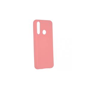FUNDA CARCASA DE SILICONA SUAVE COLOR ROSA PARA HUAWEI Y6P