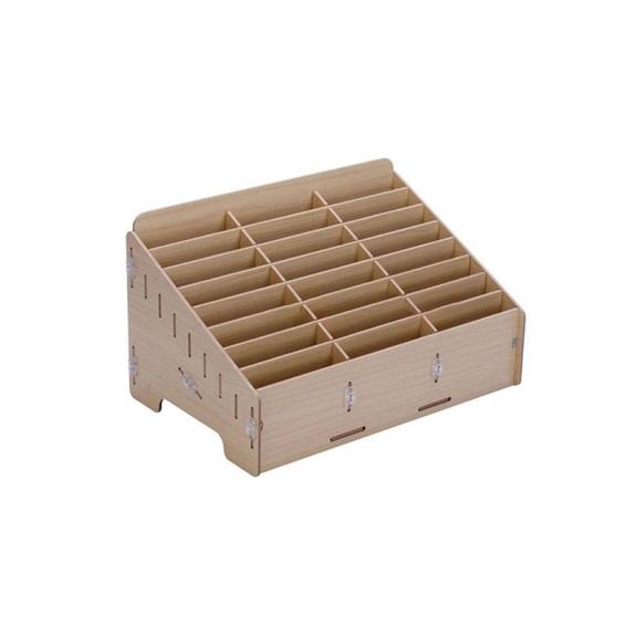 Cajas clasificadoras de madera con tapa — La Tienda De La Familia