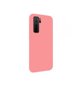 FUNDA DE SILICONA SUAVE COLOR ROSA PARA HUAWEI P40 LITE 5G