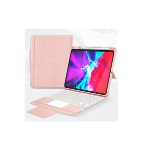 FUNDA TPU CON TECLADO PARA IPAD PRO 11 2020 / IPAD PRO 2018 ROSA