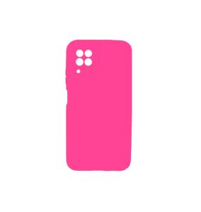 FUNDA DE SILICONA C/MARCO CAMARA COLOR ROSA PARA HUAWEI P40 LITE