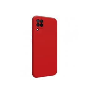 FUNDA DE SILICONA C/MARCO CAMARA COLOR ROJO PARA HUAWEI P40 LITE