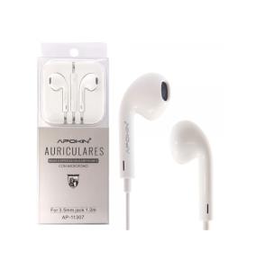 AURICULARES CON CONTROL DE VOLUMEN Y MICROFONO JACK