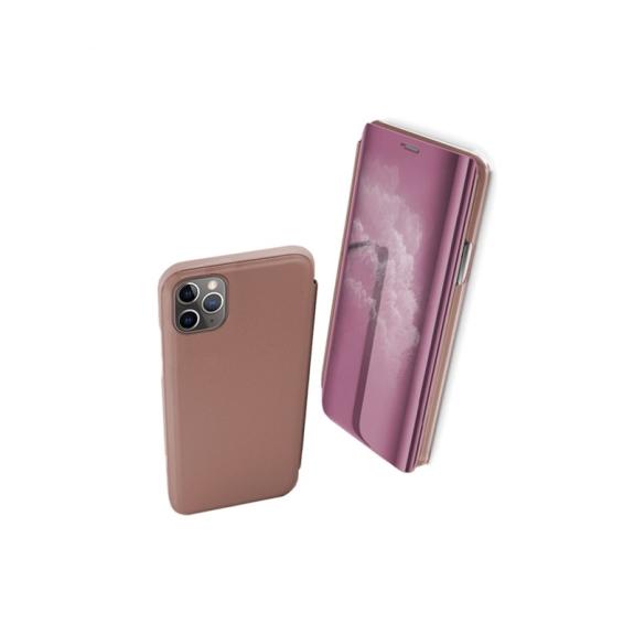 FUNDA CARCASA FLIP COVER ROSADO PARA IPHONE 11 PRO MAX