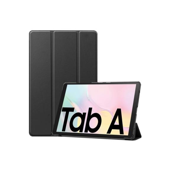 FUNDA DE CUERO PARA SAMSUNG GALAXY TAB A7 10.4" NEGRO