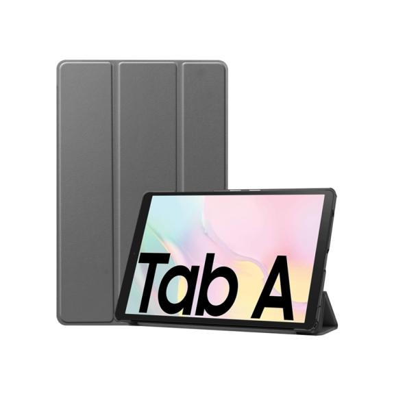 FUNDA DE CUERO PARA SAMSUNG GALAXY TAB A7 10.4" GRIS