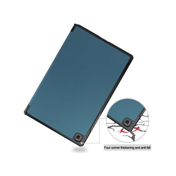 FUNDA DE CUERO PARA SAMSUNG GALAXY TAB A7 10.4" VERDE