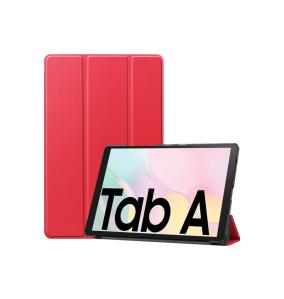 FUNDA DE CUERO PARA SAMSUNG GALAXY TAB A7 10.4" ROJO