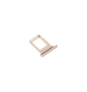 SIM card support tray (dual) for iphone 12 golden