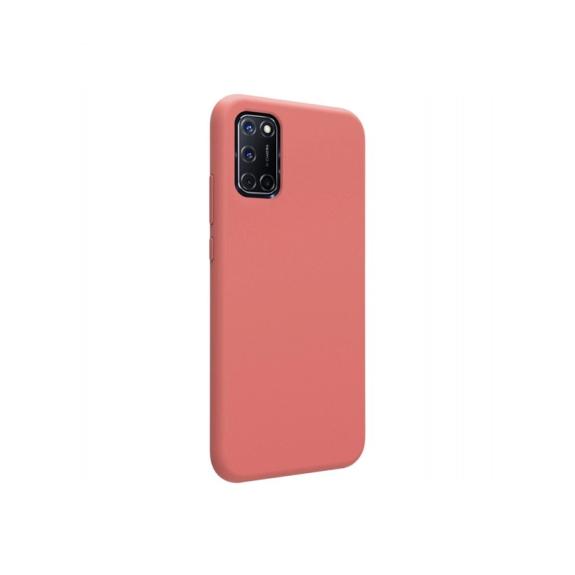 FUNDA SILICONA SUAVE 3D COLOR ROSA PARA OPPO A52 / A72