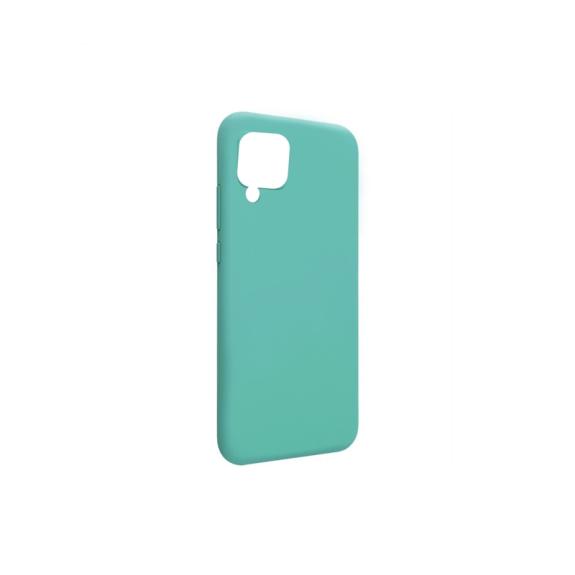 FUNDA DE SILICONA COLOR AZUL TURQUESA PARA SAMSUNG GALAXY A42 5G