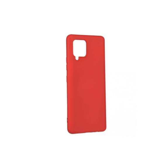 FUNDA CARCASA DE SILICONA SUAVE ROJO PARA SAMSUNG GALAXY A42 5G