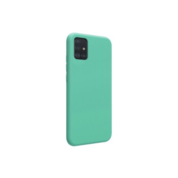 FUNDA SILICONA SUAVE AZUL TURQUESA PARA SAMSUNG GALAXY M51