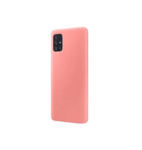 FUNDA DE SILICONA SUAVE COLOR ROSA PARA SAMSUNG GALAXY M51