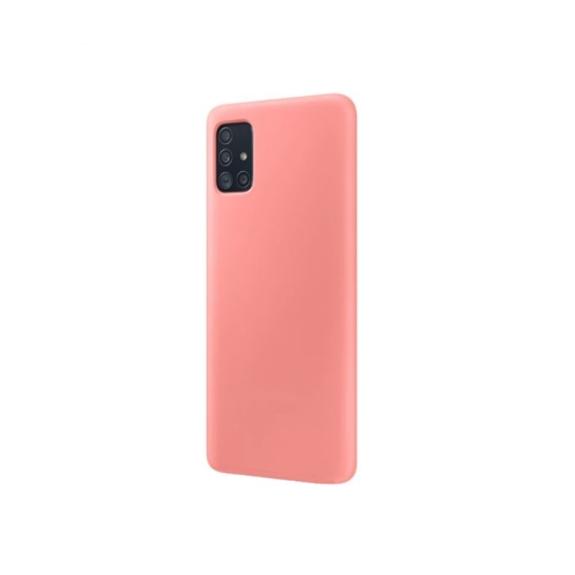 FUNDA DE SILICONA SUAVE COLOR ROSA PARA SAMSUNG GALAXY M51