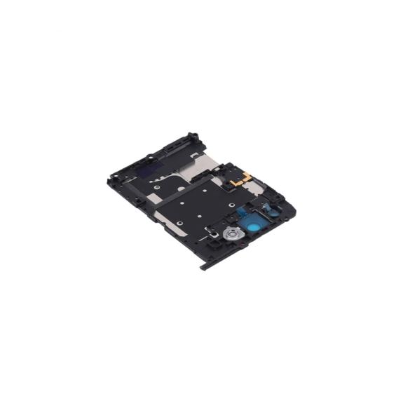 Marco soporte placa para Huawei Honor 9X azul