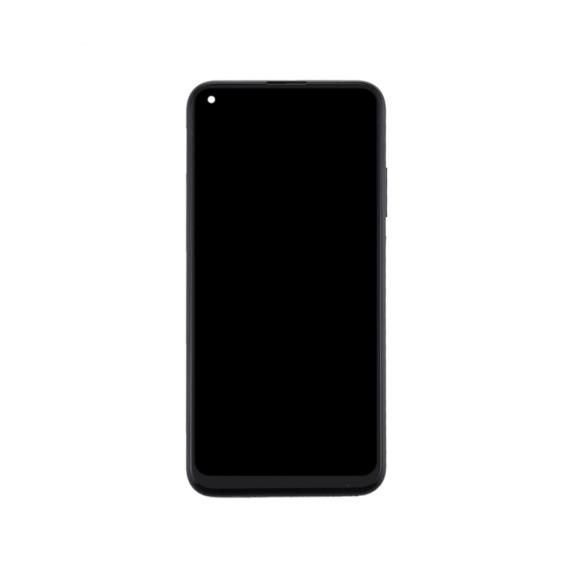 Pantalla para Huawei P40 Lite E con marco negro