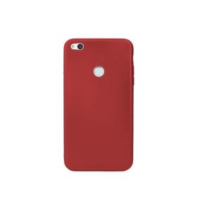 FUNDA CARCASA GEL TPU COLOR ROJO PARA HUAWEI P8 LITE 2017