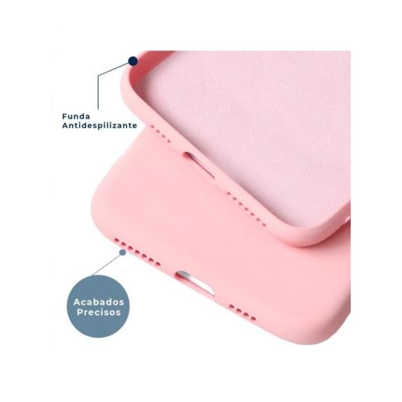 FUNDA CARCASA DE SILICONA SUAVE COLOR GRIS PARA IPHONE 12 MINI