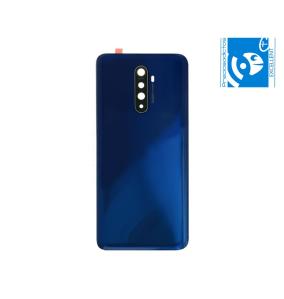 TAPA TRASERA CON LENTE Y ADHESIVO PARA REALME X2 PRO AZUL