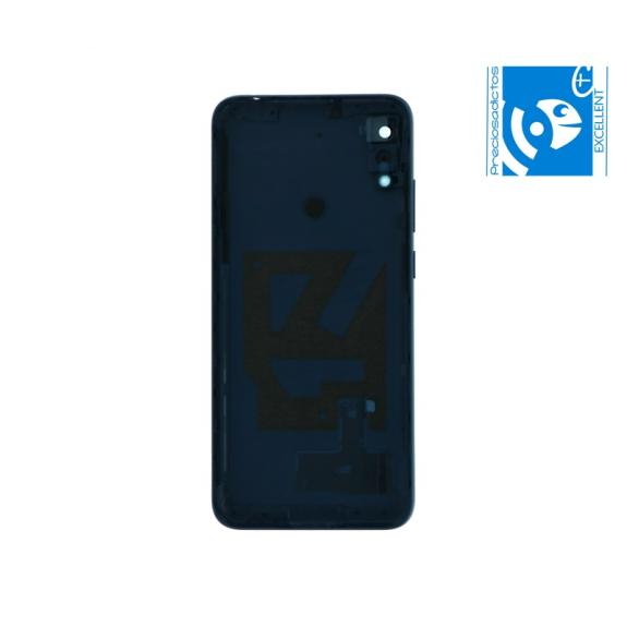 TAPA CUBRE BATERIA CON LENTE PARA HUAWEI Y6 PRO 2019 AZUL