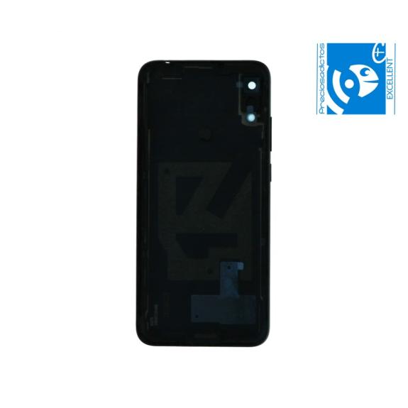 TAPA CUBRE BATERIA CON LENTE PARA HUAWEI Y6 PRO 2019 NEGRO