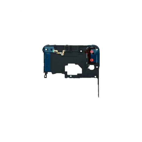 MARCO SUPERIOR PLACA BASE CON LENTE PARA HUAWEI Y9 2019 NEGRO