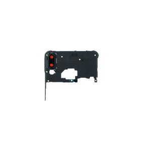 MARCO SUPERIOR PLACA BASE CON LENTE PARA HUAWEI Y9 2019 NEGRO