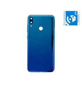 TAPA TRASERA CON LENTE PARA HUAWEI Y7 2019 / Y7 PRIME 2019 AZUL