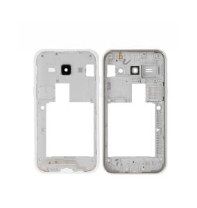 Frame / Chassis Central Body for Samsung Galaxy J1 White