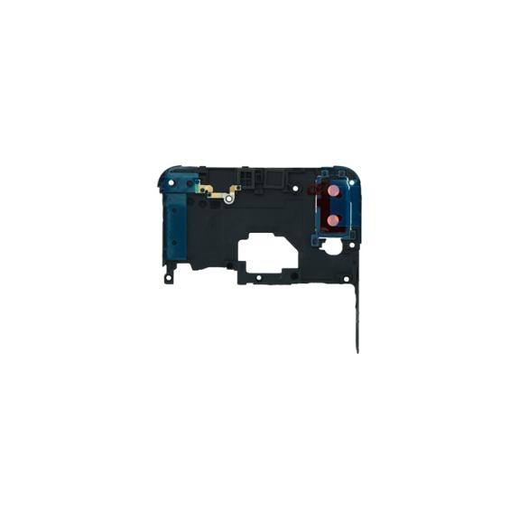 MARCO SUPERIOR PLACA BASE CON LENTE PARA HUAWEI Y9 2019 AZUL