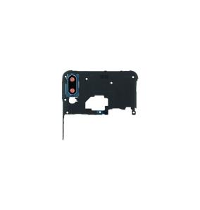 MARCO SUPERIOR PLACA BASE CON LENTE PARA HUAWEI Y9 2019 AZUL