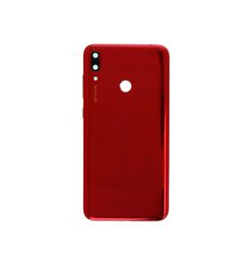 TAPA TRASERA CON LENTE PARA HUAWEI Y7 2019 / Y7 PRIME 2019 ROJO